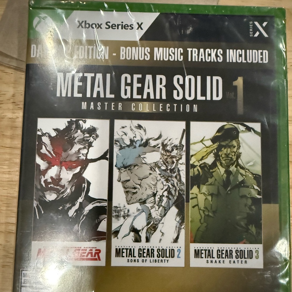 Metal Gear Solid Master Collection Vol. 1 for Xbox Series X - Green Case